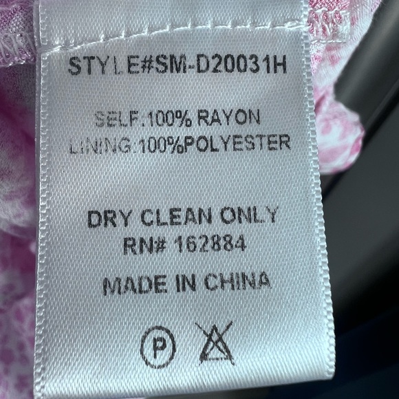 Isabella’s Cabinet Sky to Moon Pink Floral Mini Dress - Picture 3 of 4